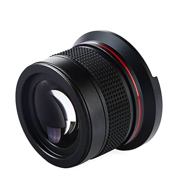 Amazon.co.jp: 魚眼レンズ 一眼レフ、K&F Concept® 58MM 0.35X